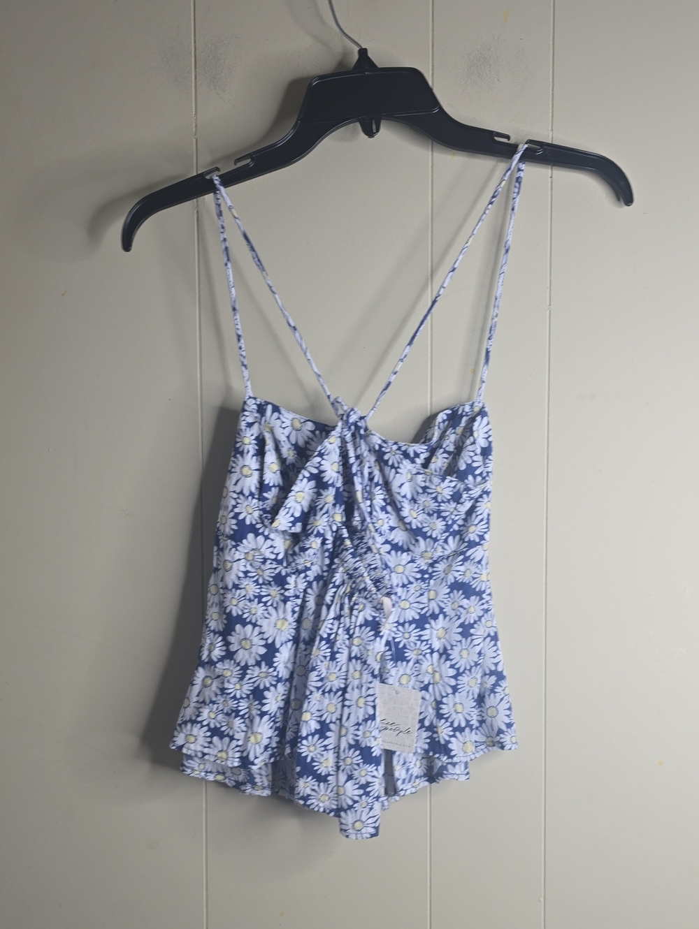 Free People Mia Printed Tank Bellweather Combo Size Small - Picture 5 of 7